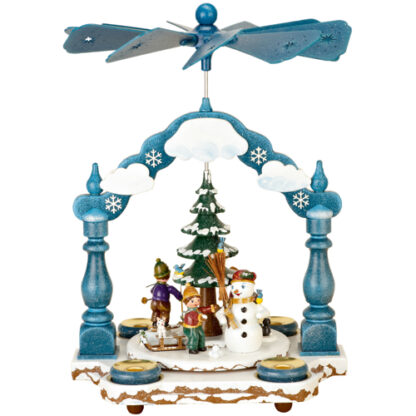 Pyramide Winterkinder  35x25cm