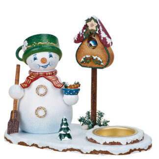 RM Schneemann mit Teelicht