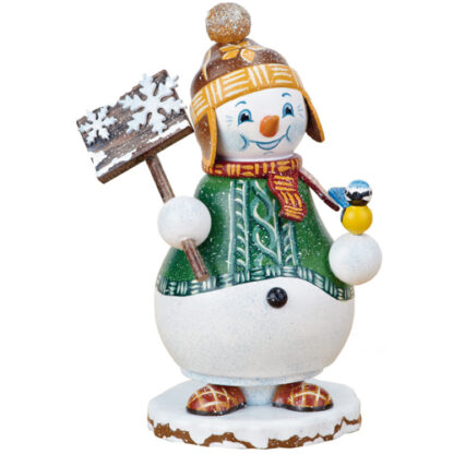 RM Wichtel - Schneemann Schneegestöber