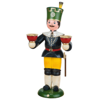 Bergmann mit Kerzenhalter 22cm