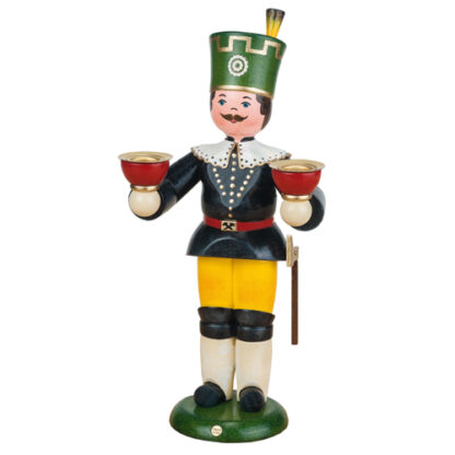 Bergmann mit Kerzenhalter 22cm
