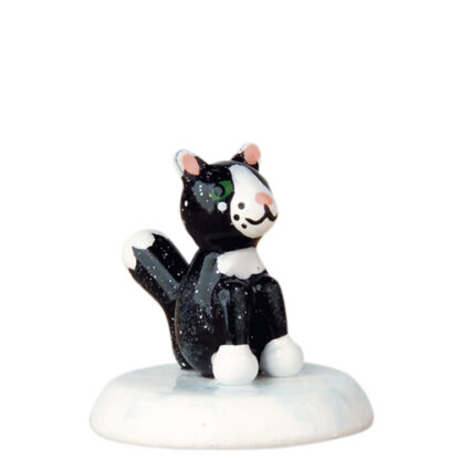 Wiki 6er Set Katze schwarz  2,5cm