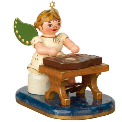Engel mit Zither 6,5cm