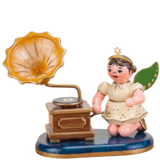 Engel mit Grammophon 6,5cm