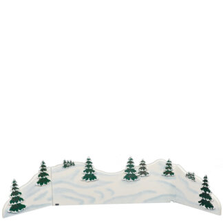 Wiki Winterlandschaft - Diorama 115x24cm