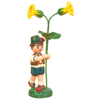 BK Junge mit Schlüsselblume