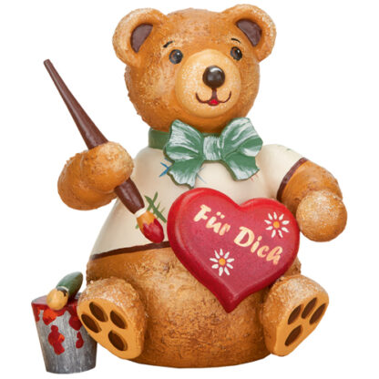 Teddy - mini - Herzelmaler 7cm