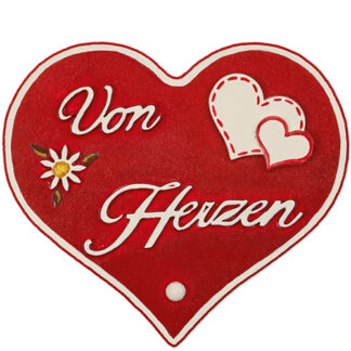 Magnetpin Herz  -  Von Herzen
