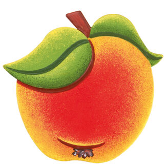 Magnetpin - Apfel 7cm