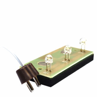 Leiterplatte - LED mit Sockel/Stecker