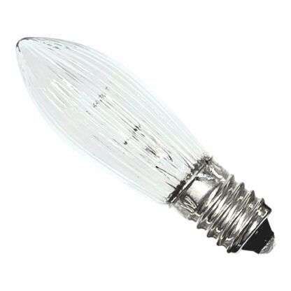 10er Set Riffelkerze E10 34V/3W – Bild 2